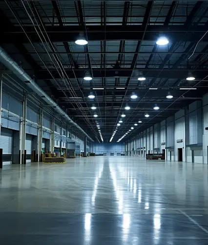 auto showroom lighting